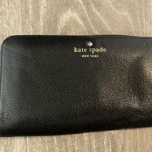 Kate Spade Wallet - Zip around (Black)
